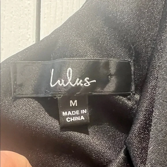 Lulus Black One-Shoulder Dress - Picture 4 of 4